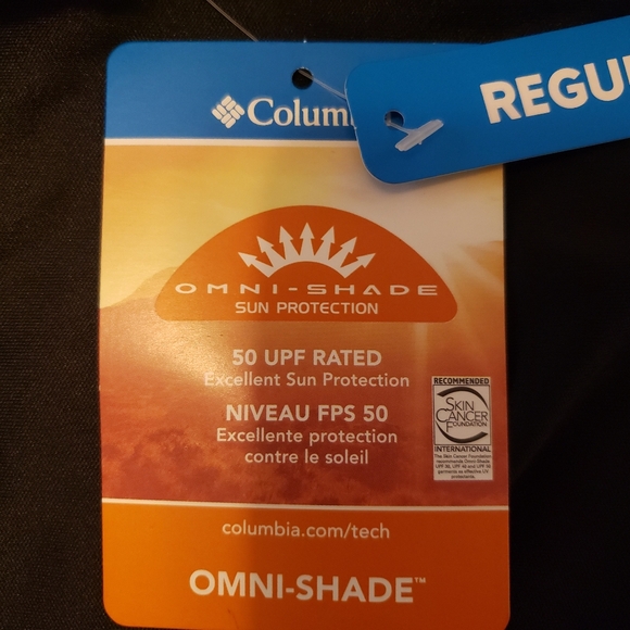 Women's Columbia Omni Freeze Long Sleeve V-Neck Solid Shirt Black Size 1X - Picture 6 of 9